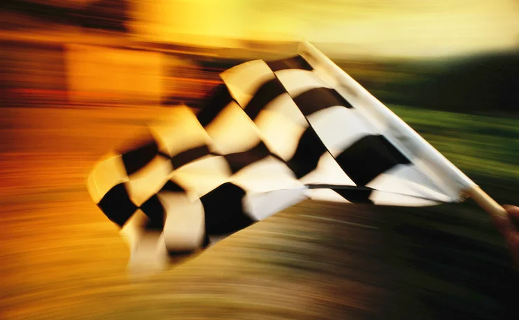 chequered flag