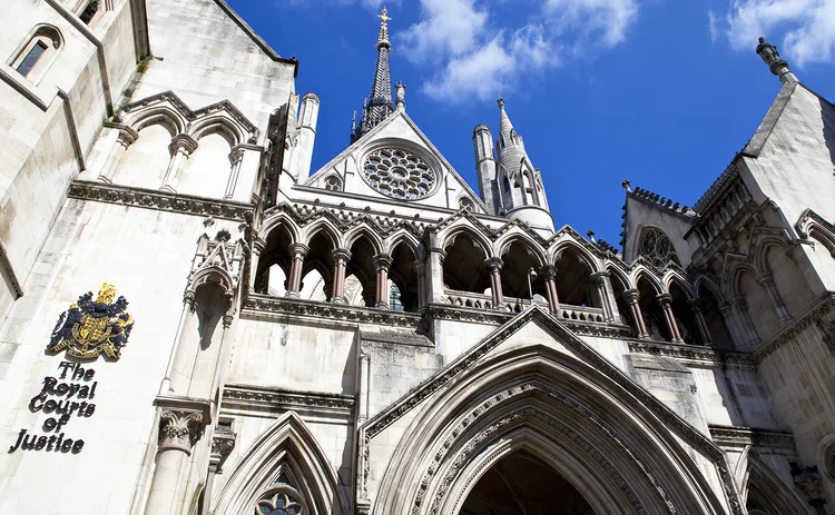 The Royal Courts of Justice - close up