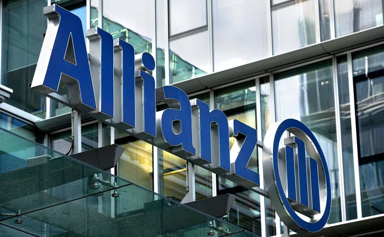 Allianz logo on building
