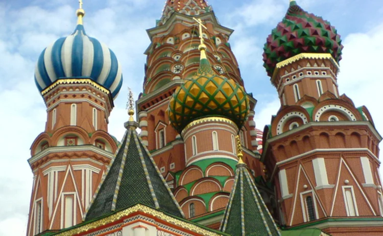 St Basil's Cathedral in Moscow