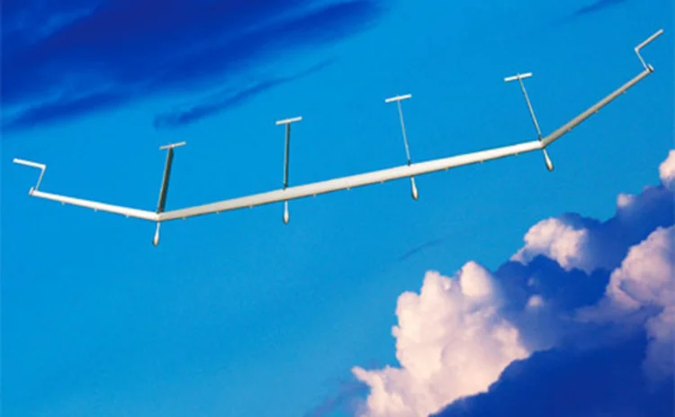 The solar-powered Boeing SolarEagle drone