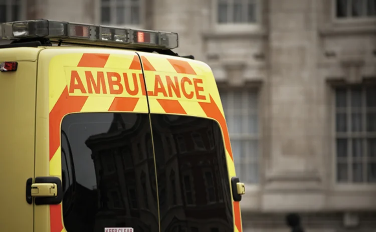 A UK ambulance