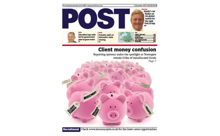 Post magazine front cover 5 December 2013