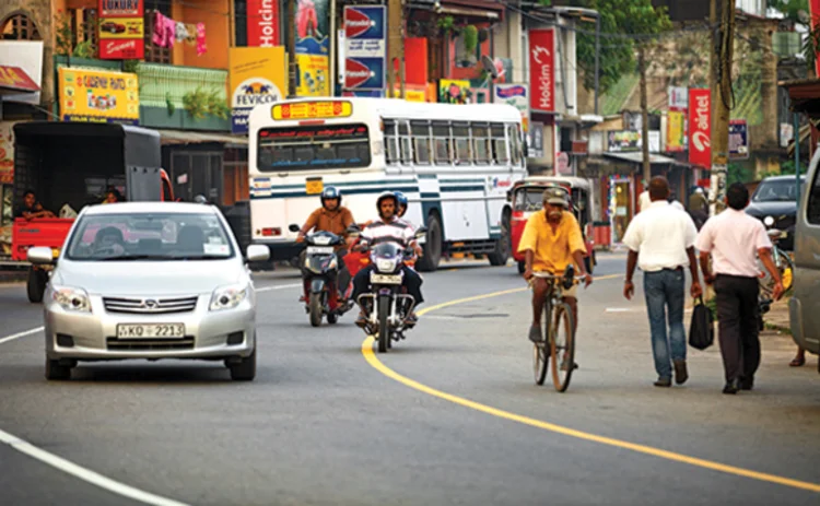 Photo of various Sri Lankan modes of transport