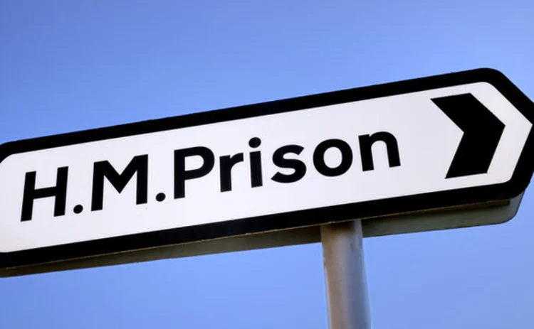 HM Prison sign