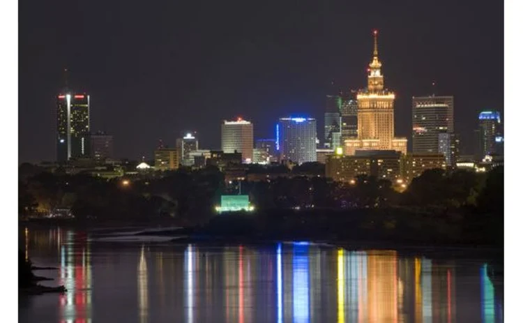 ist-6427715-warsawnightskyline