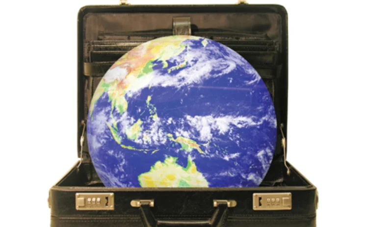 Global suitcase