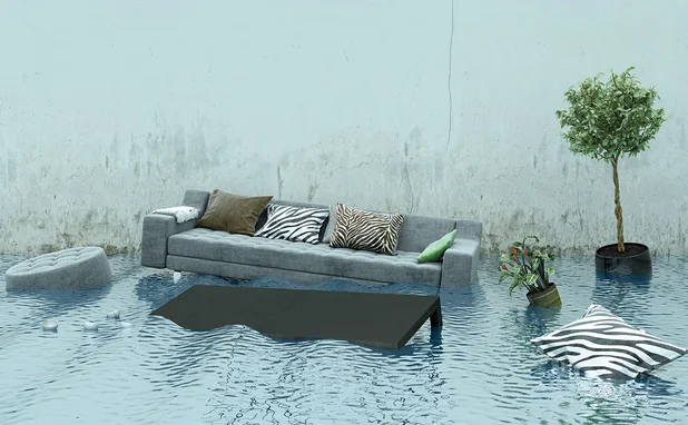 Flooded