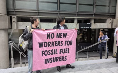 Lloyd's Careers Protest