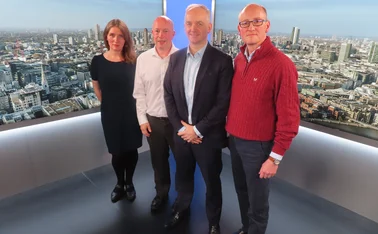 Emma Hughes at Insurance Post; David Smith at McGill and Partners; Mike Yarwood at TT Club; and Paul Western at Markel International