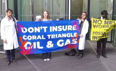 coral triangle protest 10 june