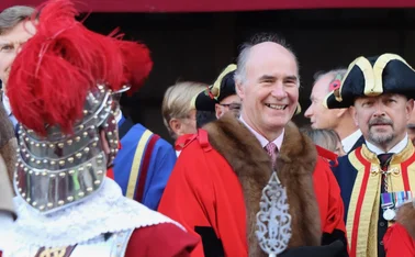 Alderman Masojada former CEO of Hiscox and soon to be new Lord Mayor of the City of London Corporation, seen 2023 from the year he was Sheriff of the City of London Corporation