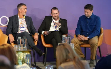 Defaqto’s Sam Leonard Williams, Defaqto’s Ben Randall & Insurance Compliance’s David Allison