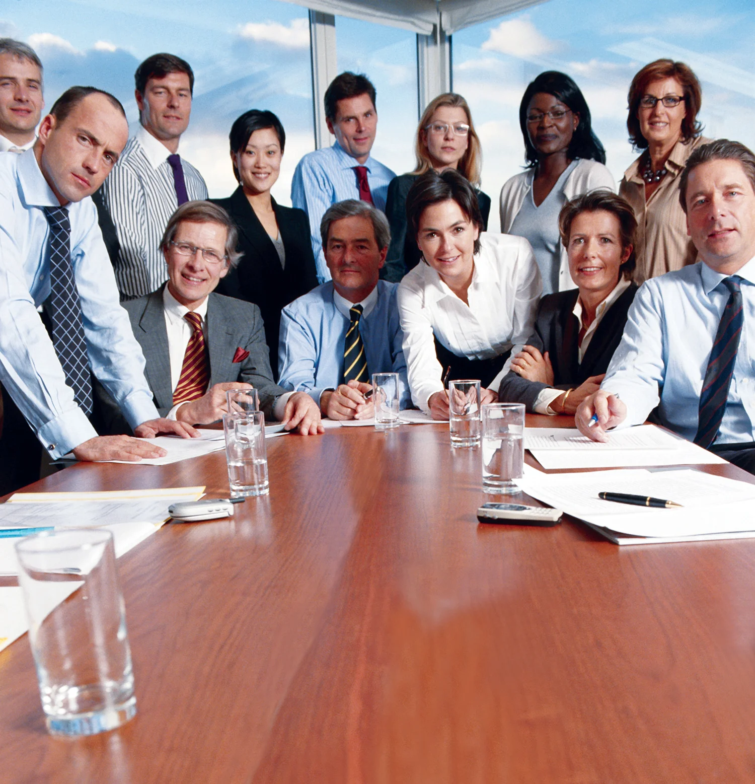 Diversity - employees in boardroom_for CMS