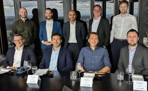Photo shows Back row l-r: Scott McGee (Insurance Post), Michal Litwinski (Sollers), Ashief Danga (AXA Health), Robert Proudfoot (Markel International), Ben Edis (Allianz) Front row l-r:  Wojciech Korobacz (Sollers), Ketan Motwani (Arch Insurance), Chris Loake (Hiscox), Andrew Beal (Markerstudy)