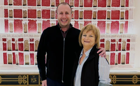 Nigel Walsh and his lovely mum