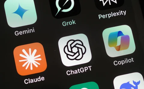 ChatGPT on a phone screen