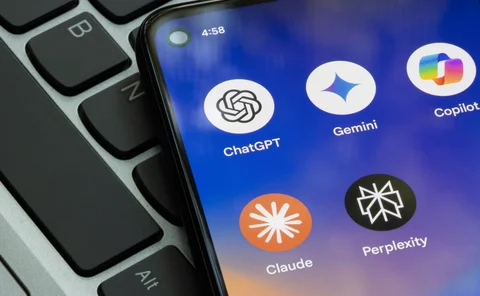 ChatGPT on a phone screen