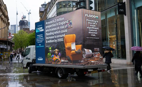 Flood Re van 2026 campaign rollout, Liverpool