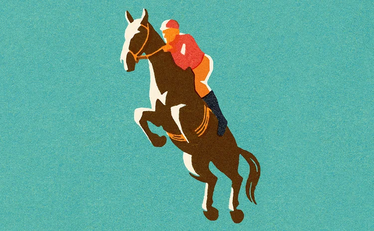 Horse racing_concept