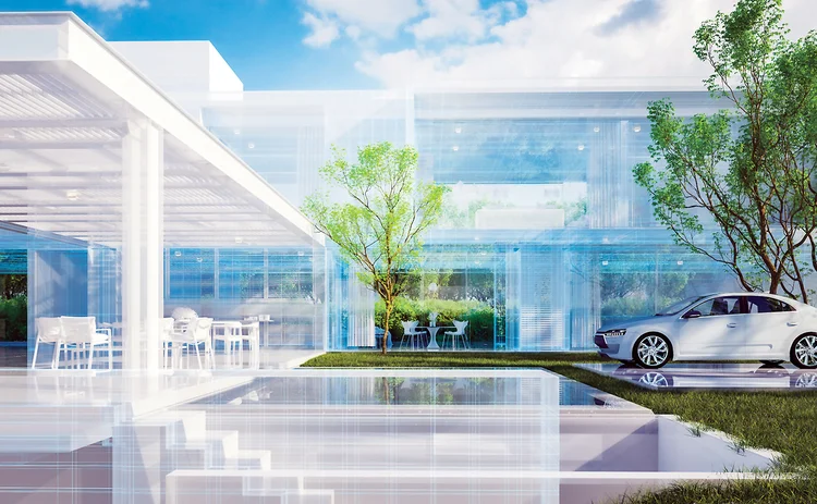 Augmented reality_virtual architect home and car