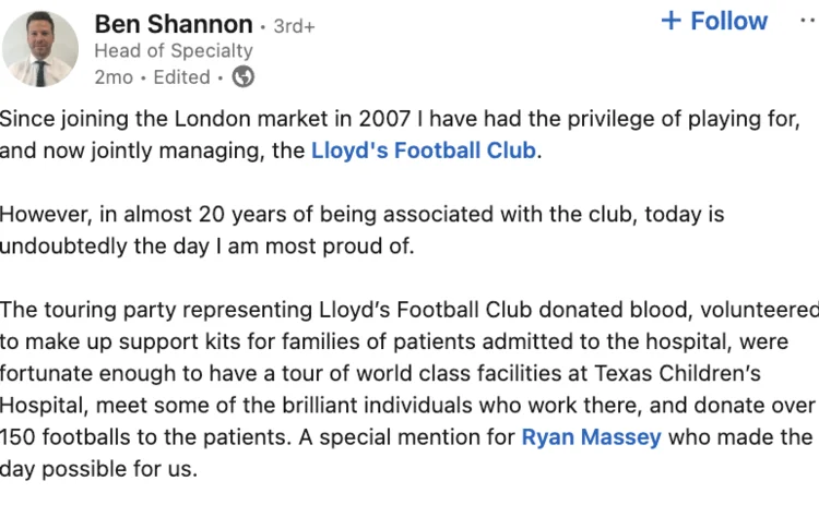 Ben Shannon linkedin