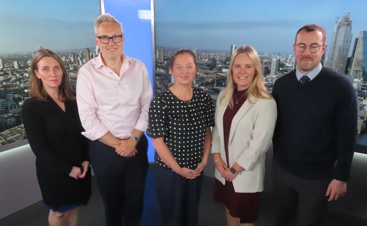 Admiral's Sian Davies, Markerstudy's Clare Lunn, Capgemini’s Oliver Hanmer, and DAC Beachcroft's Rob Fallows, Emma Ann Hughes