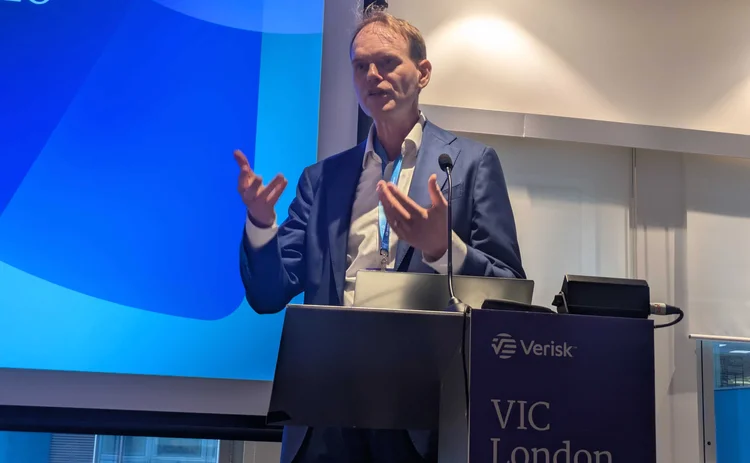 Dr Jochem Caris, Verisk's medical director at Verisk Conference