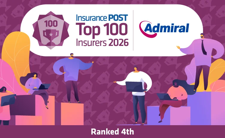 Post top 100 insurers 2026 #4 - Admiral
