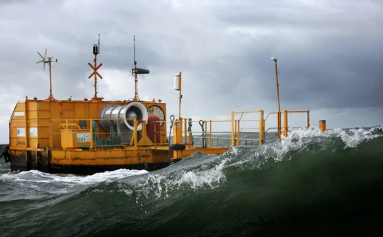 Ocean energy buoy