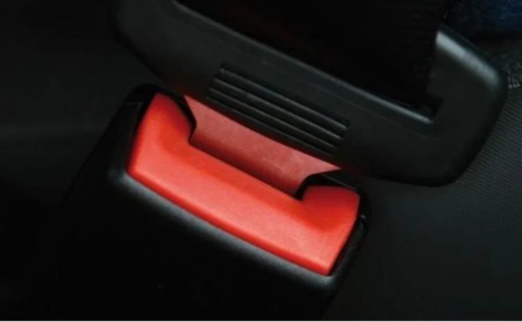 seatbelt close up