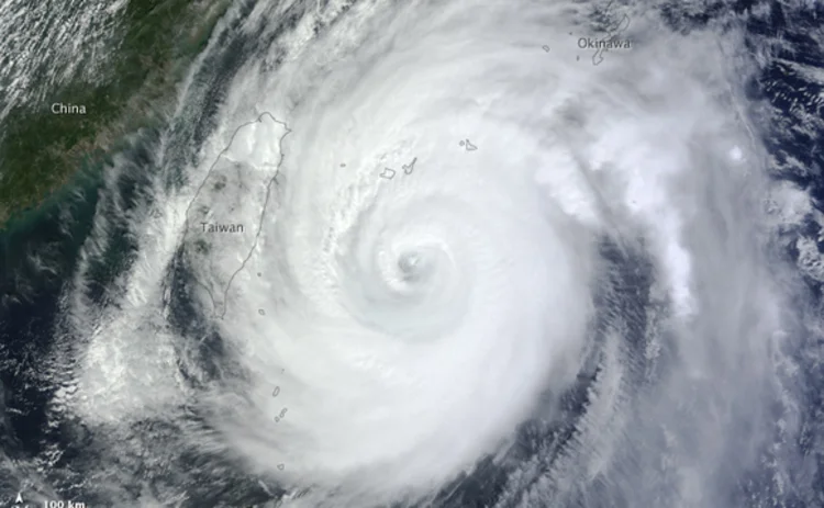 Typhoon Jelawat (Image - NASA)