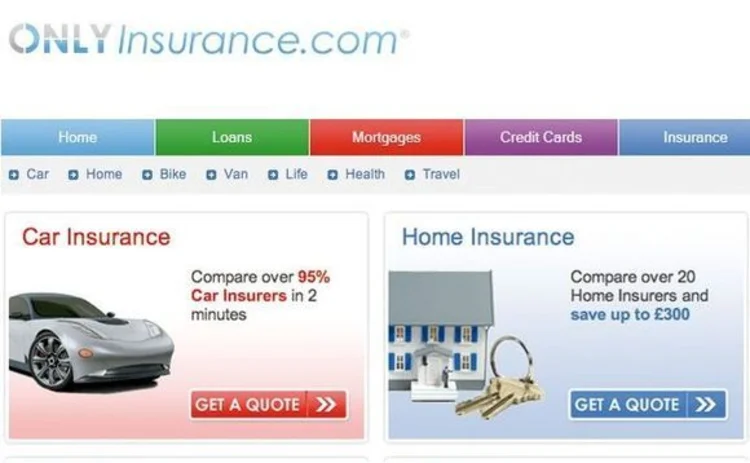 Only Insurance screengrab