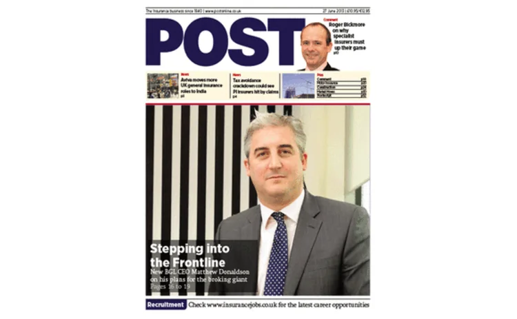 Post magazine front cover 27 June 2013