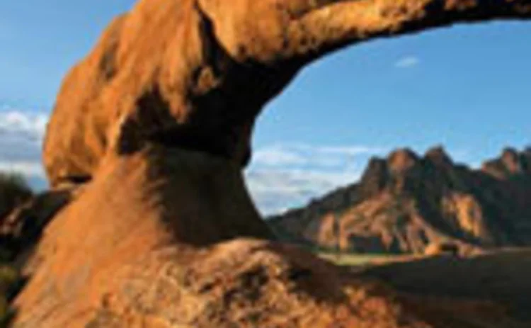 Gateway to Africa - a rock formation
