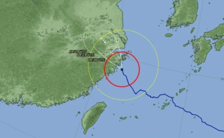 Typhoon Haikui (Image - AIR Worldwide)