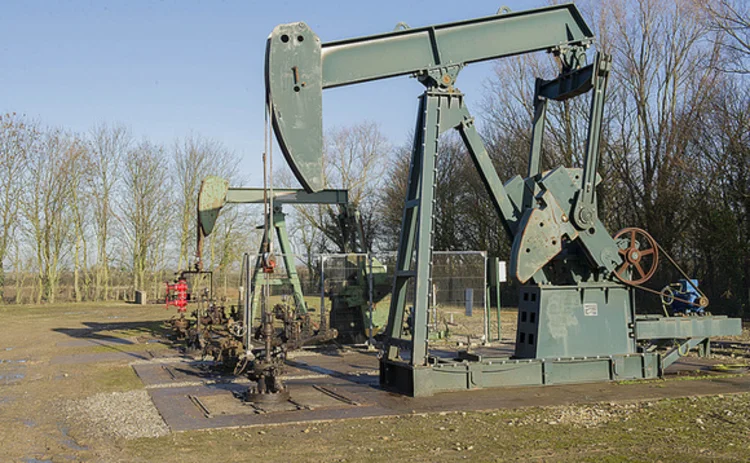 Shale gas site picture by DECC