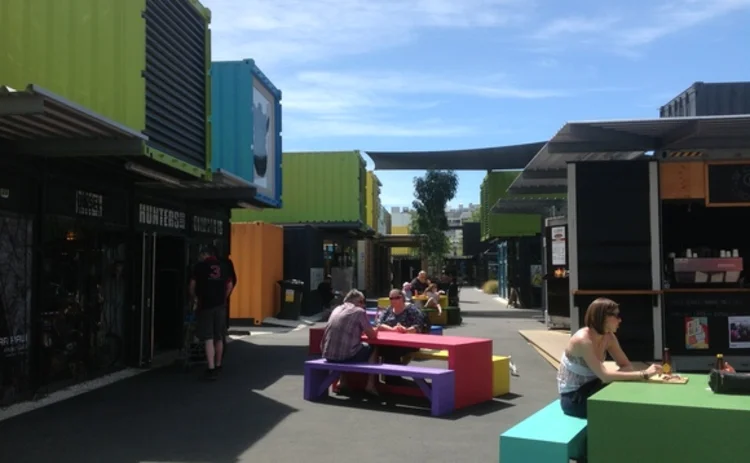 Pop-up shop in Christchurch