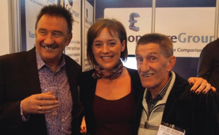 Who is this with the legendary Chuckle Brothers