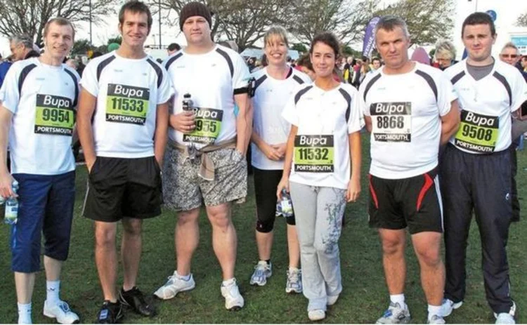 Stride take part in Great South Run