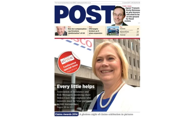 The front cover of the 12 June Post magazine