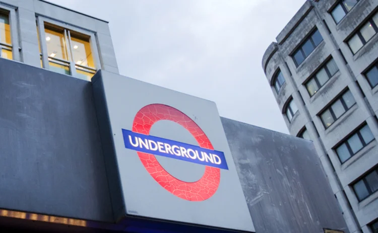A London Underground sign by TfL