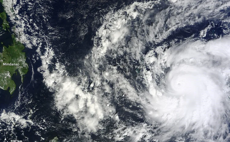 Typhoon Bopha (Photo -NASA)