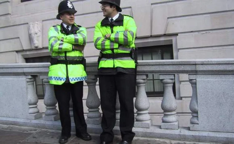 Two UK policemen