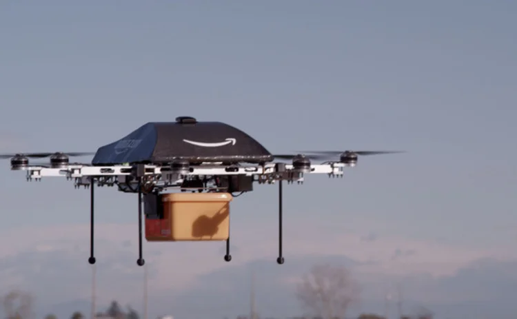 Amazon's Prime Air done in flight