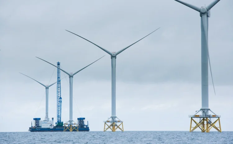 Ormonde offshore wind turbines
