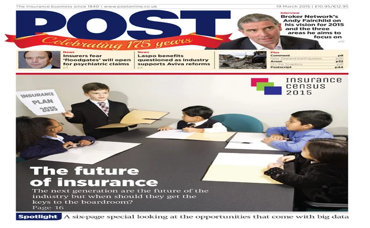 The front cover of the 19 March issue of Post magazine