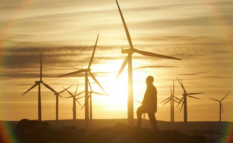 Black Law wind farm photo by Scottish Power Renewables