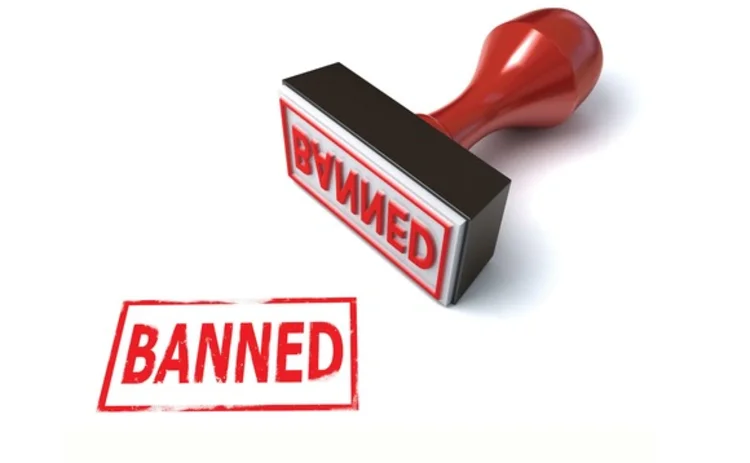 Banned stamp
