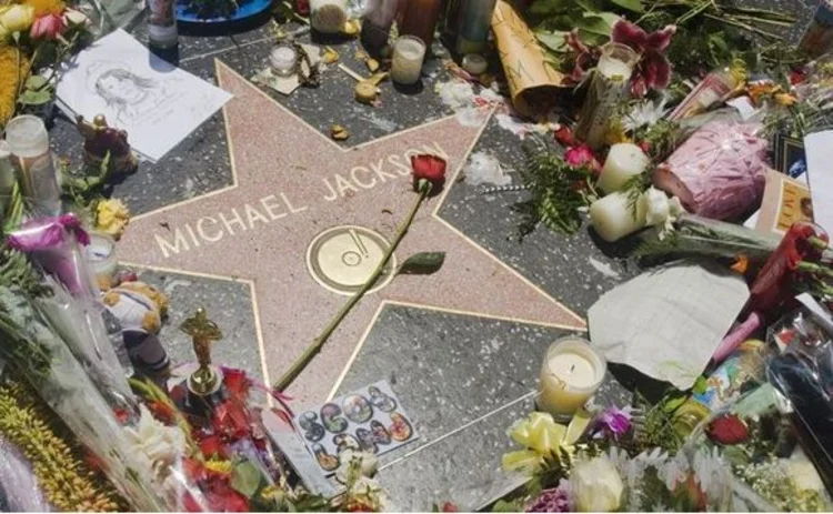 Michael Jackson Hollywood star
